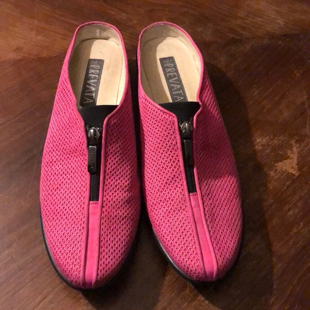 Prevata Comfort Girly Pink Slip On Italian Flats